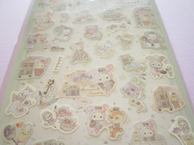 Photo: Kawaii Cute Stickers Sheet Sentimental Circus San-x *Bouquet from the hotel at dusk(SE53001)