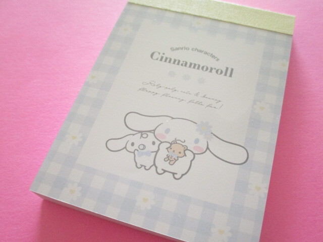Photo1: Kawaii Cute Mini Memo Pad  Cinnamoroll Sanrio *Réve De Fleur (301282) 