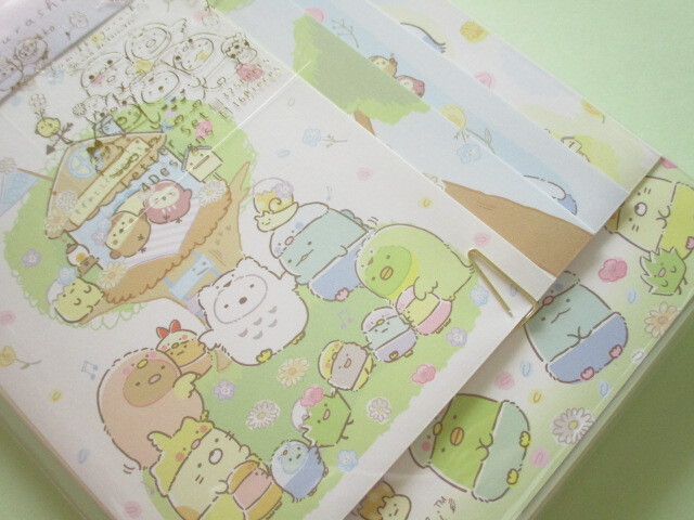 Photo: Kawaii Cute Regular Letter Set San-x Sumikkogurashi *Playing as a Little Bird (LH75101)