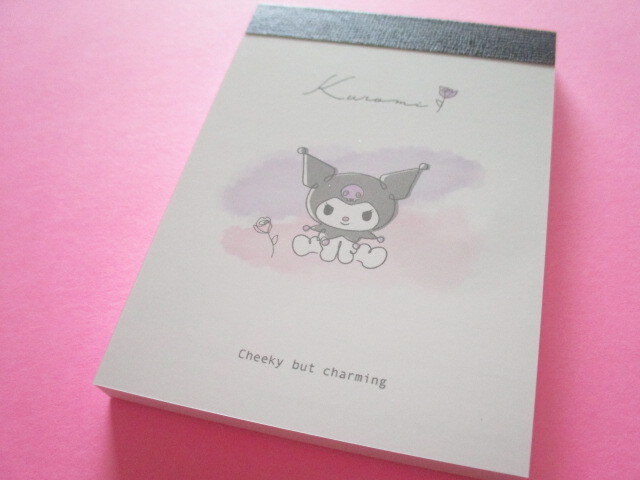 Photo1: Kawaii Cute Mini Memo Pad Sanrio *Kuromi (108303) 