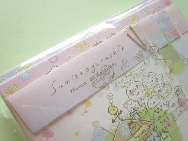 Photo: Kawaii Cute Regular Letter Set San-x Sumikkogurashi *Playing as a Little Bird (LH75101)