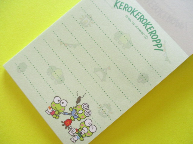 Photo: Kawaii Cute Mini  Memo Pad Sanrio *Kerokerokeroppi (Three Brothers)