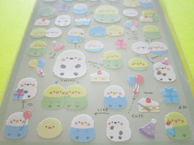 Photo: Kawaii Cute Fuwatto Time Stickers Sheet Crux *Fuwapiyo (109236)