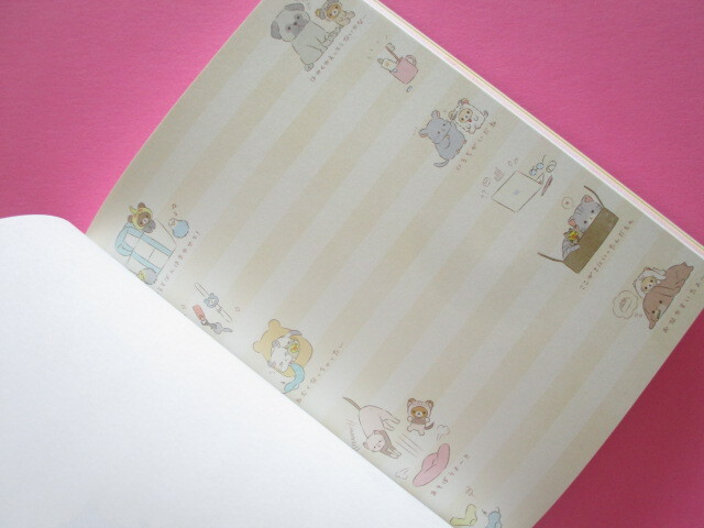 Photo: Kawaii Cute Large Memo Pad Always with Rilakkuma San-x *Your Little Family (MH09902)