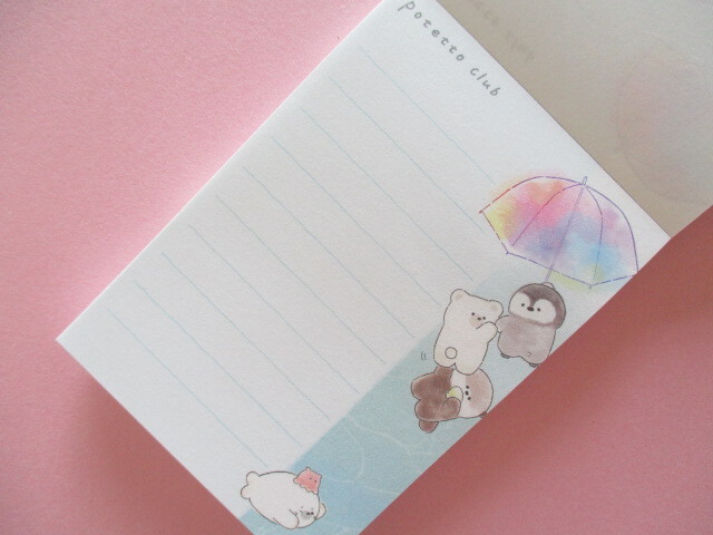 Photo: Kawaii Cute Mini Memo Pad Potetto Club Crux  *ふわふわ (108677）