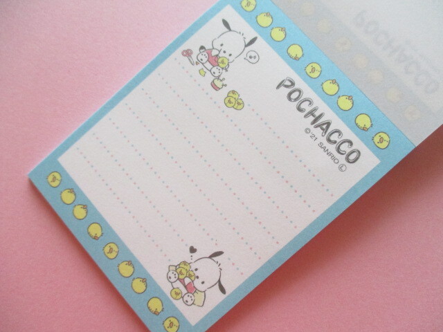Photo: Kawaii Cute Mini  Memo Pad Sanrio *Pochacco (のんびり)
