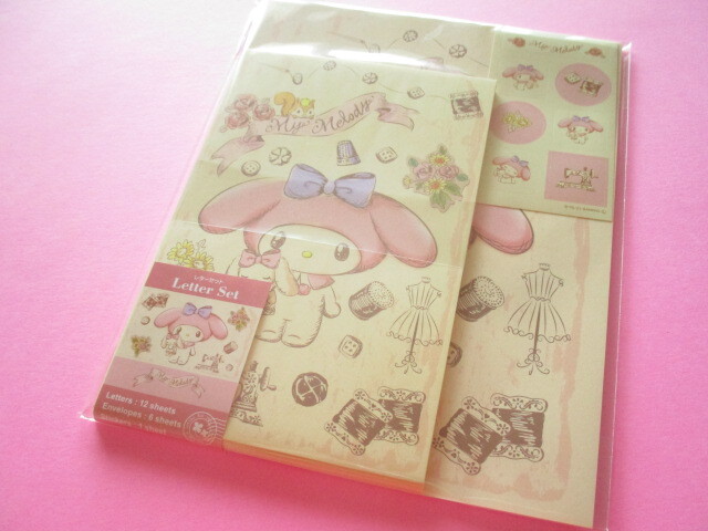 Photo1: Kawaii Cute Letter Set Sanrio *My Melody (402594)