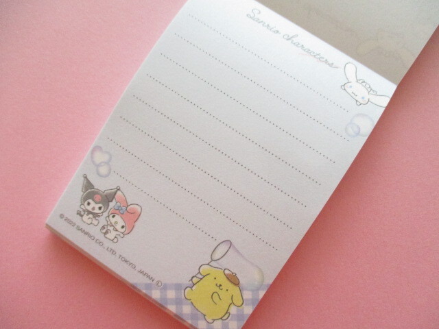 Photo: Kawaii Cute Mini Memo Pad Sanrio Characters Sanrio *Soap Bubble (109247) 