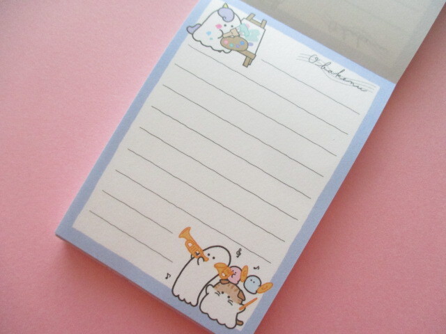 Photo: Kawaii Cute Mini Memo Pad Obakenu Crux *Sports Club (109717)