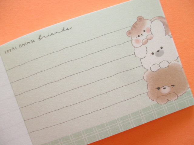 Photo: Kawaii Cute Mini Memo Pad Crux *Ippai Animal Friends (111748)