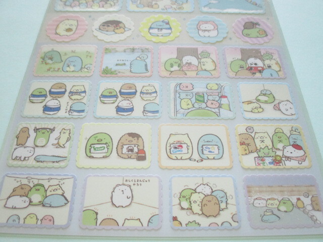 Photo: Kawaii Cute Stickers Sheet Sumikkogurashi San-x *Picture Book Art Collection (SE55402)