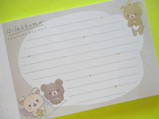 Photo: Kawaii Cute Large Memo Pad San-x *Rilakkuma will always be with you (MH11202)