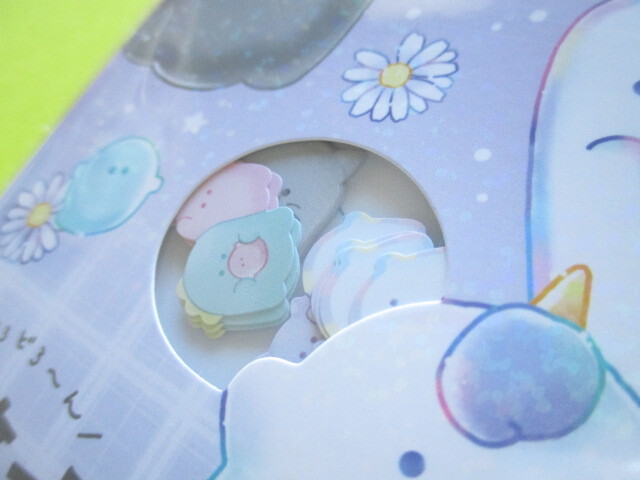 Photo: Kawaii Cute Sticker Flakes Sack Crux *Obakenu /Fuwa Fuwa (112577)