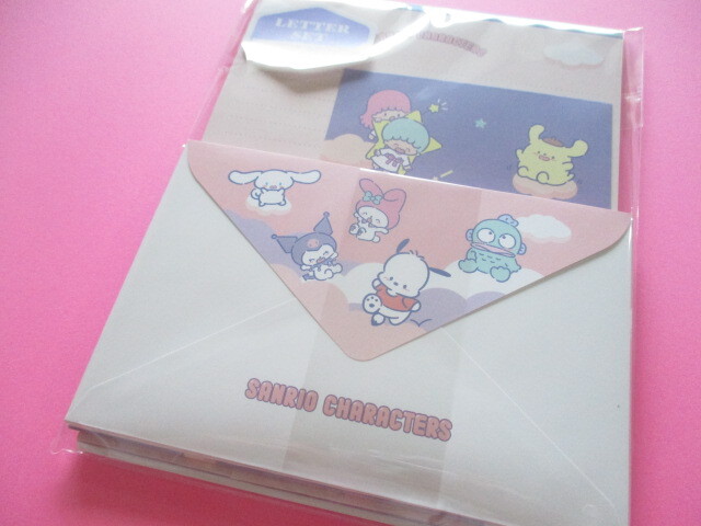 Photo1: Kawaii Cute Sanrio Characters Letter Set Cute Model *80s Dream (112879)