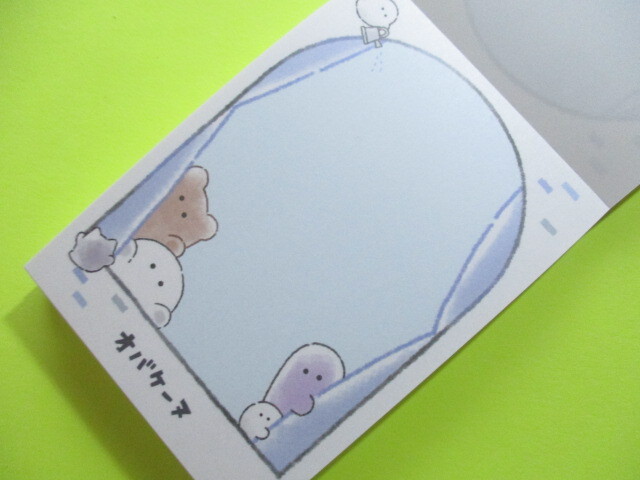 Photo: Kawaii Cute Mini Memo Pad Obakenu Crux *ヒョッコリ (112690)