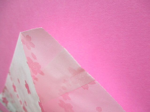 Photo: 20 pcs Flat Paper Bags Set *My Cherry Blossom Medium size
