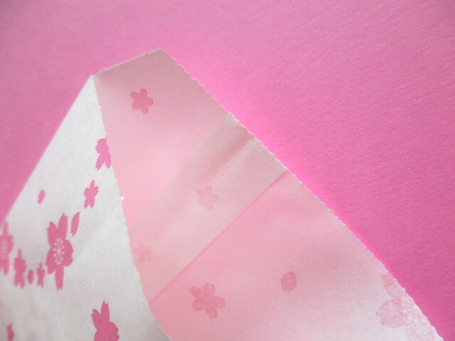 Photo: 20 pcs Flat Paper Bags Set *My Cherry Blossom Small size