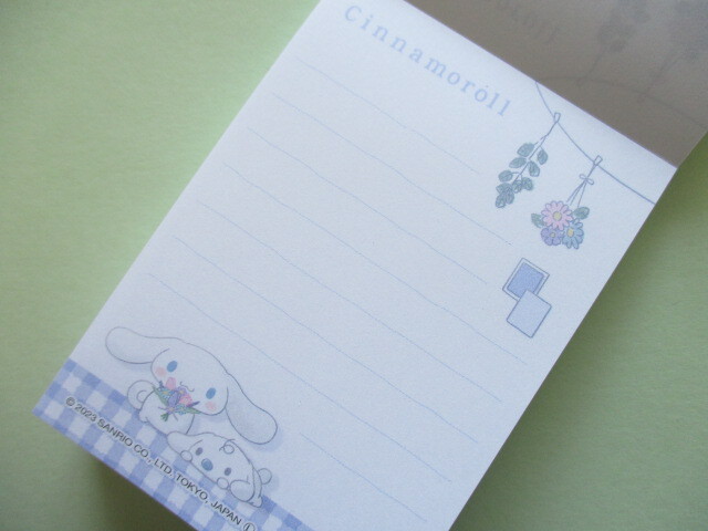 Photo: Kawaii Cute Mini Memo Pad Cinnamoroll  Sanrio *Flower Room (113333) 