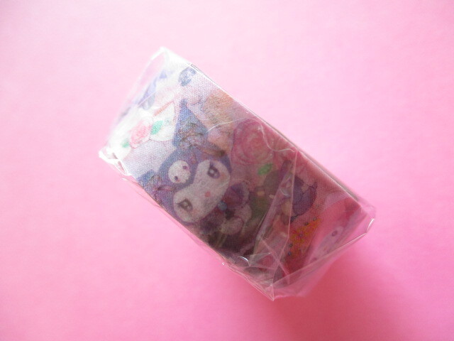 Photo: Kawaii Cute Masking Tape Sticker My Melody ＆ Kuromi × たけいみき (Miki Takei) Sanrio *Girlish Rose (MT-15633)