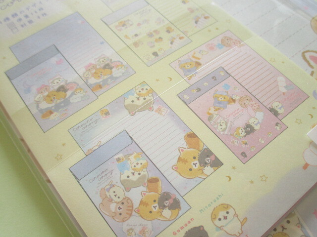 Photo: Kawaii Cute Letter Set Corocorocoronya San-x *Sleepover Party of Shy Coronya and Kittens (LH77401)