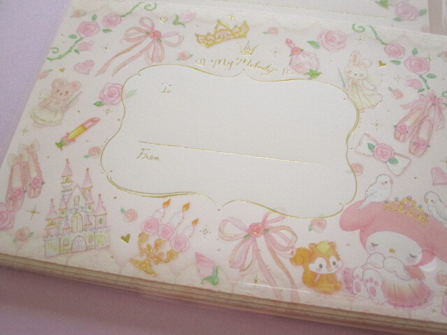 Photo: Kawaii Cute Letter Set My Melody × たけいみき (Miki Takei) Sanrio *Fairy Tale Princess (LS-15654)