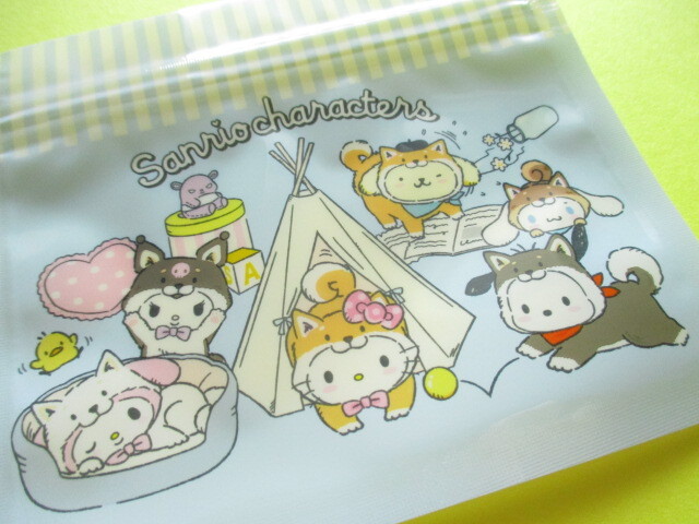 Photo: 8 pcs Kawaii Cute Sanrio Characters Small Zipper Bags Set *Shibainu (36646)