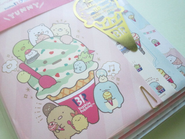 Photo: Kawaii Cute Regular Letter Set San-x Sumikkogurashi *baskin robbins (LH76001)