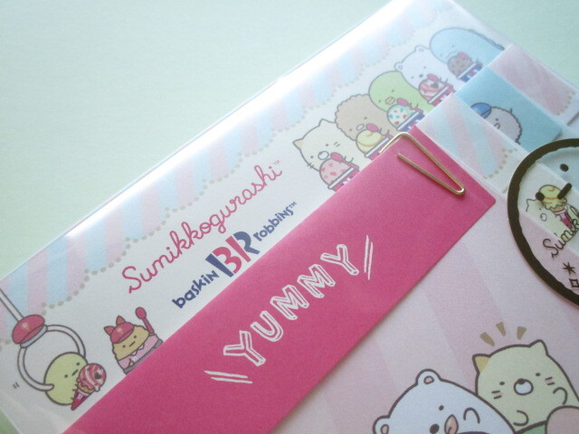 Photo: Kawaii Cute Regular Letter Set San-x Sumikkogurashi *baskin robbins (LH76001)