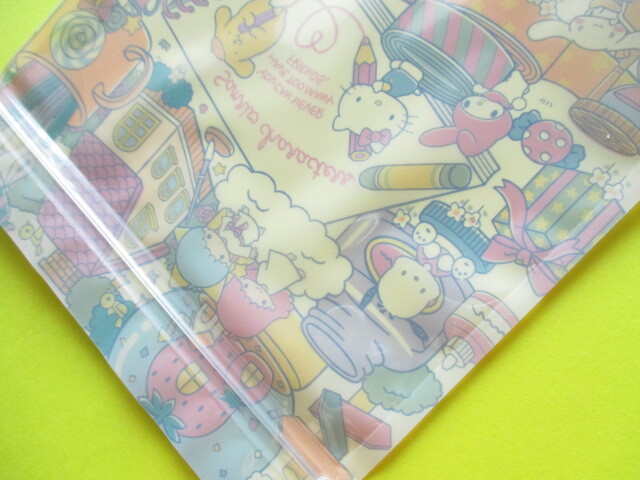 Photo: 5 pcs Kawaii Cute Sanrio Characters B7 Medium Zipper Bags Set *Wrapping (36650)