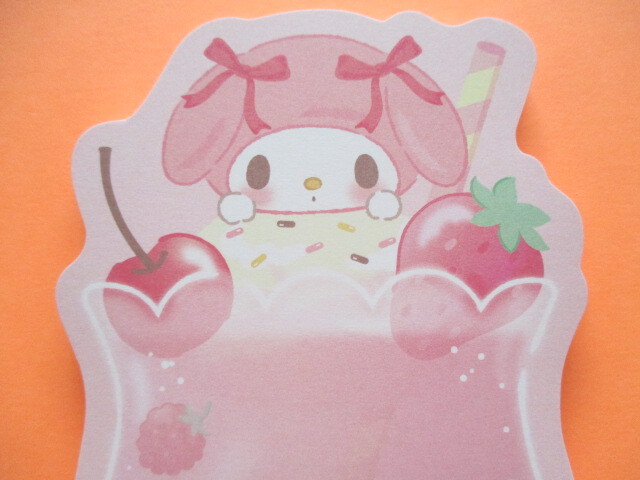 Photo: Kawaii Cute Cream Soda Die-Cut Medium Memo Pad Sanrio Original *My Melody (30401-8) 