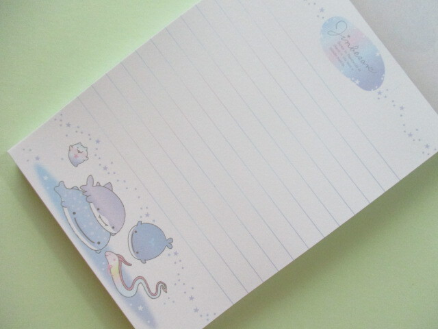 Photo: Kawaii Cute Large Memo Pad Jinbesan San-x *Memories of Planetarium in the Deep Sea (MH14202)