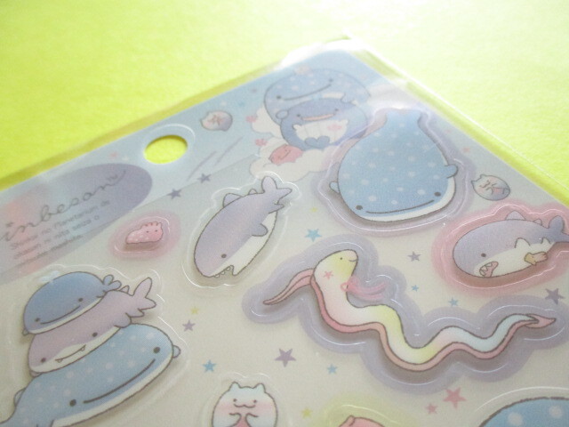 Photo: Kawaii Cute Stickers Sheet Jinbesan San-x *Memories of Planetarium in the Deep Sea (SE56801)