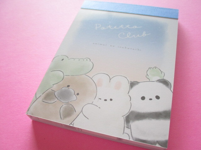 Photo1: Kawaii Cute Mini Memo Pad Potetto Club Crux *Friends (115322)
