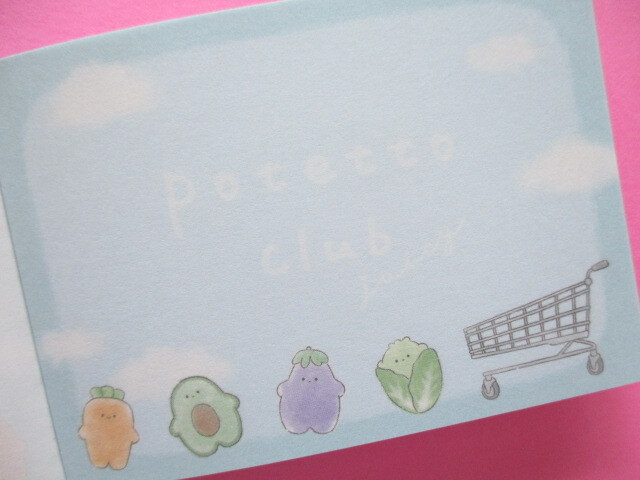 Photo: Kawaii Cute Mini Memo Pad Potetto Club Crux *Shopping (115321)