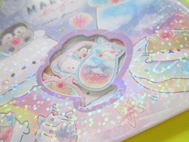 Photo: Kawaii Cute Sticker Flakes Sack Kamio Japan *Sweet Marine Cafe (212723)