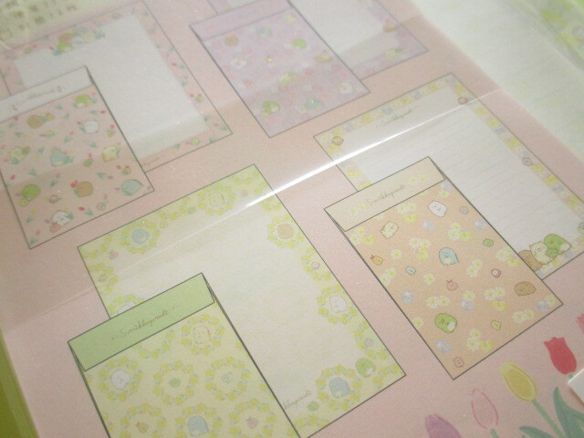 Photo: Kawaii Cute Regular Letter Set San-x Sumikkogurashi *Weeds and fairy flower garden (LH78102)