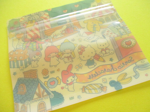 Photo: 8 pcs Kawaii Cute Sanrio Characters Small Zipper Bags Set *Wrapping (36644)