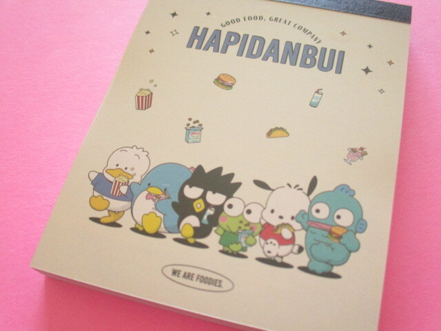 Photo1: Kawaii Cute Mini  Memo Pad Sanrio *Hapidanbui (HV)