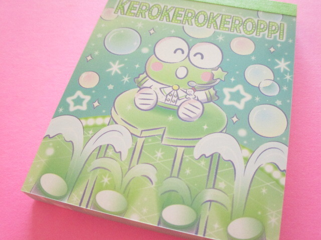 Photo1: Kawaii Cute Mini  Memo Pad Sanrio *Kerokerokeroppi (Idol Boys)