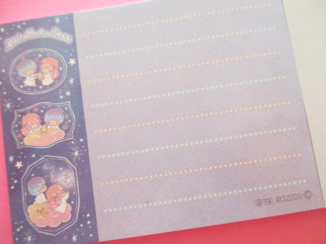 Photo: Kawaii Cute Mini  Memo Pad Sanrio *Little Twin Stars (夜空とネムリン)
