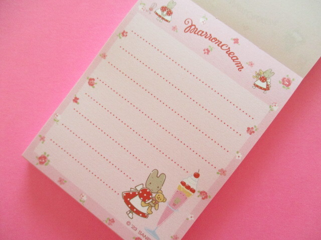 Photo: Kawaii Cute Mini  Memo Pad Sanrio *Marron Cream (MA)