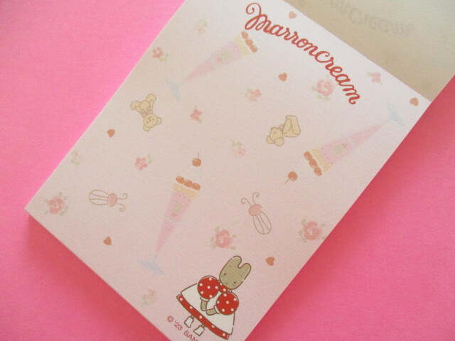 Photo: Kawaii Cute Mini  Memo Pad Sanrio *Marron Cream (MA)