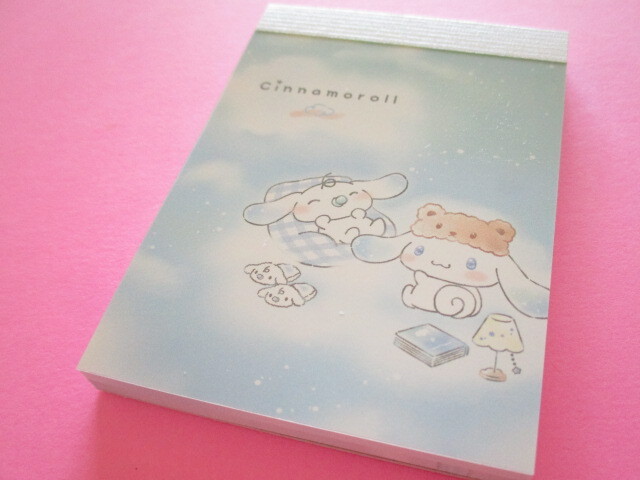 Photo1: Kawaii Cute Mini Memo Pad Cinnamoroll Sanrio *Sky Room (116719) 