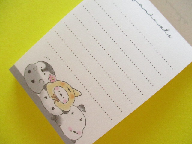 Photo: Kawaii Cute Mini Memo Pad Fanimals Crux *Shimaenaga (116980)