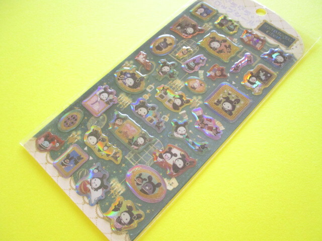 Photo1: Kawaii Cute Kirakira Drop Stickers Sheet San-x *Sentimental Circus(SE58407)