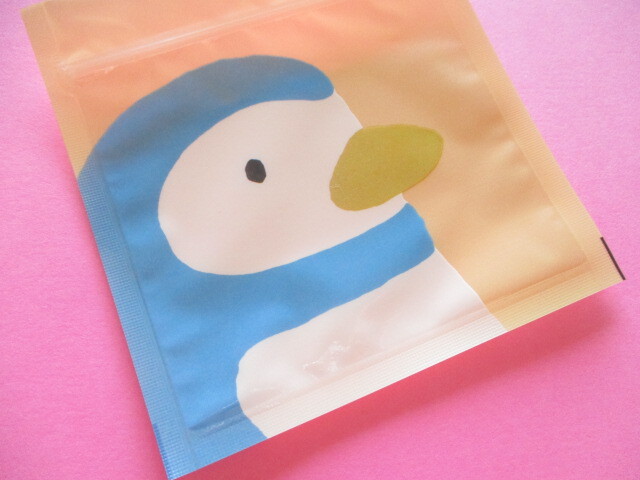 Photo: Kawaii Cute A8 size Zipper Bags Set Kohem *Penguin (HJA8-07)
