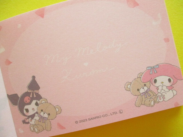 Photo: Kawaii Cute Mini Memo Pad My Melody & Kuromi Crux *テラゾー (117712)