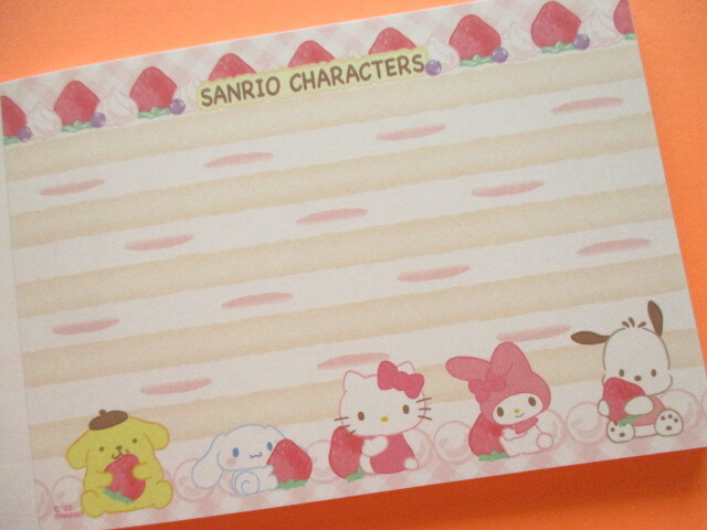 Photo: Kawaii Cute Large Memo Pad Sanrio Original *Sanrio Characters (01715-9) 
