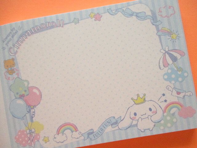 Photo: Kawaii Cute Large Memo Pad Sanrio Original *Cinnamoroll (01704-3) 
