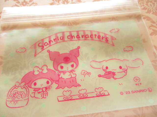 Photo: 20pcs Kawaii Cute Sanrio Characters B8 size Small Zipper Bags Set *Gardening (36660)